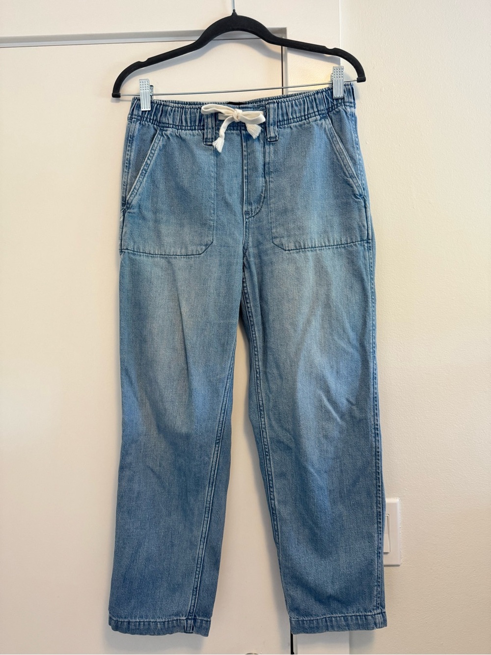 Gap UltraSoft Denim Pull-On Tapered Jogger Jeans Size Small